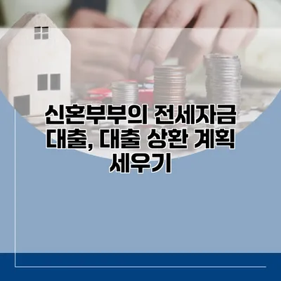 신혼부부의 전세자금 대출, 대출 상환 계획 세우기